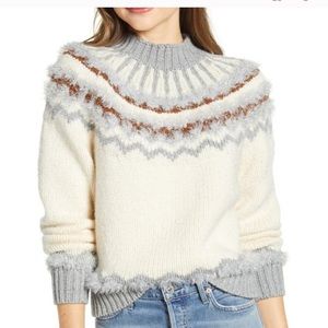 NEW Lou & Grey fair isle ski sweater